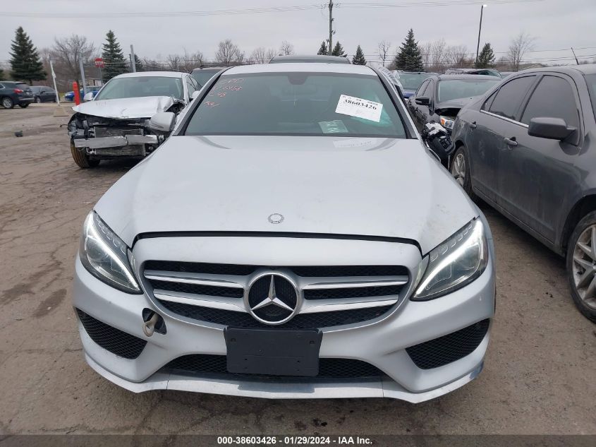 2016 MERCEDES-BENZ C 300 4MATIC/LUXURY 4MATIC/SPORT 4MATIC - 55SWF4KB1GU110158