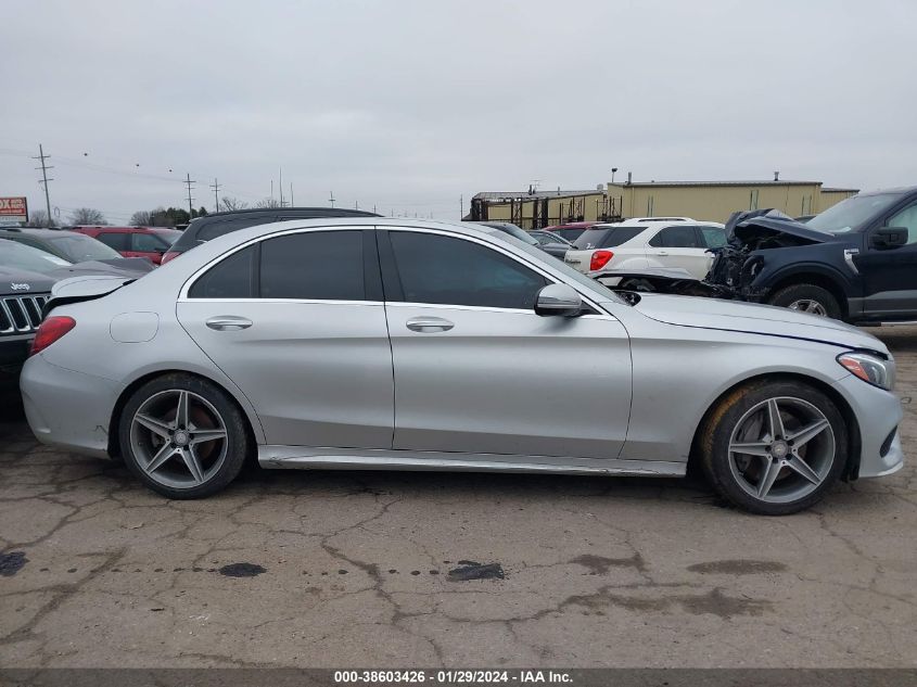 2016 MERCEDES-BENZ C 300 4MATIC/LUXURY 4MATIC/SPORT 4MATIC - 55SWF4KB1GU110158