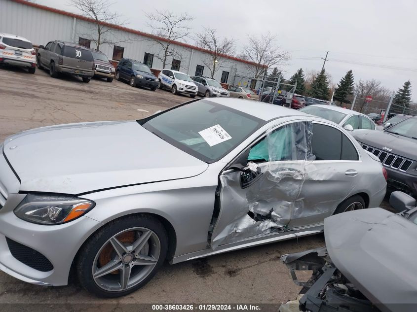 2016 MERCEDES-BENZ C 300 4MATIC/LUXURY 4MATIC/SPORT 4MATIC - 55SWF4KB1GU110158