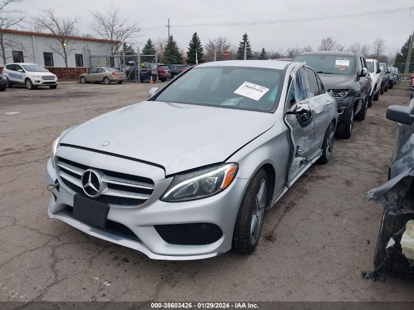 2016 MERCEDES-BENZ C 300 4MATIC/LUXURY 4MATIC/SPORT 4MATIC - 55SWF4KB1GU110158