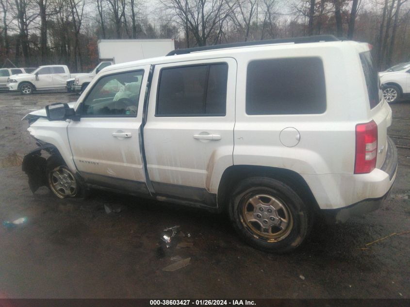 2016 JEEP PATRIOT SPORT - 1C4NJRBB3GD767513