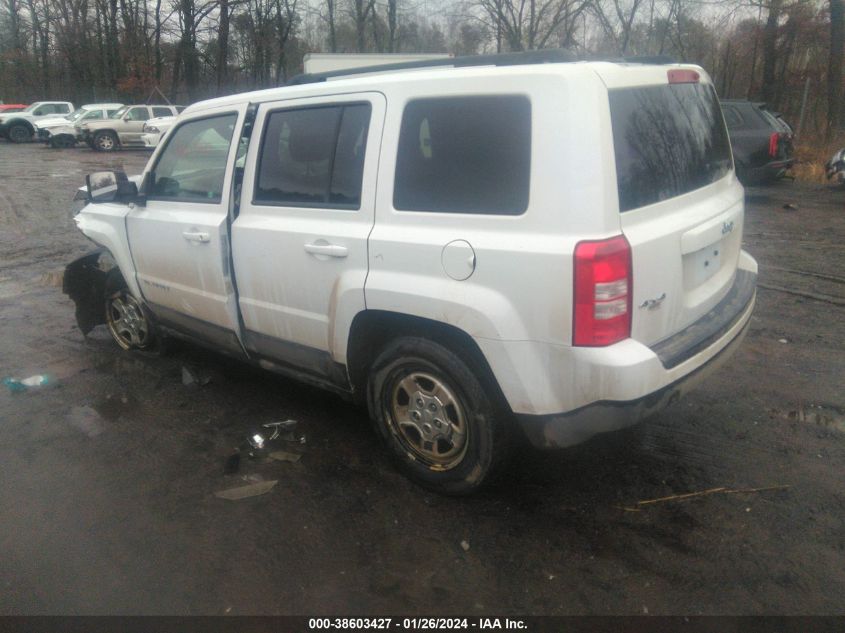 2016 JEEP PATRIOT SPORT - 1C4NJRBB3GD767513