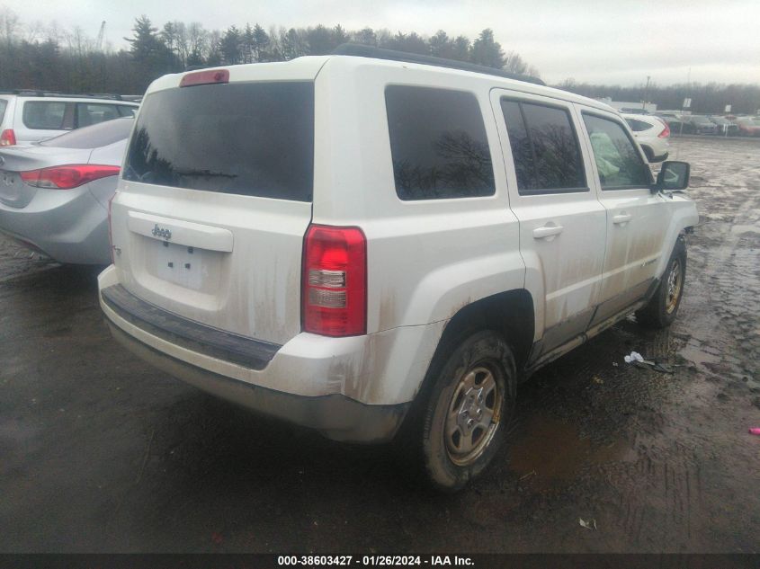2016 JEEP PATRIOT SPORT - 1C4NJRBB3GD767513