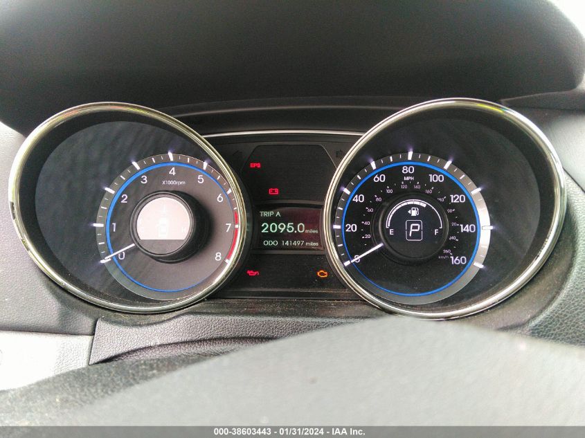 2013 HYUNDAI SONATA GLS - 5NPEB4ACXDH648499