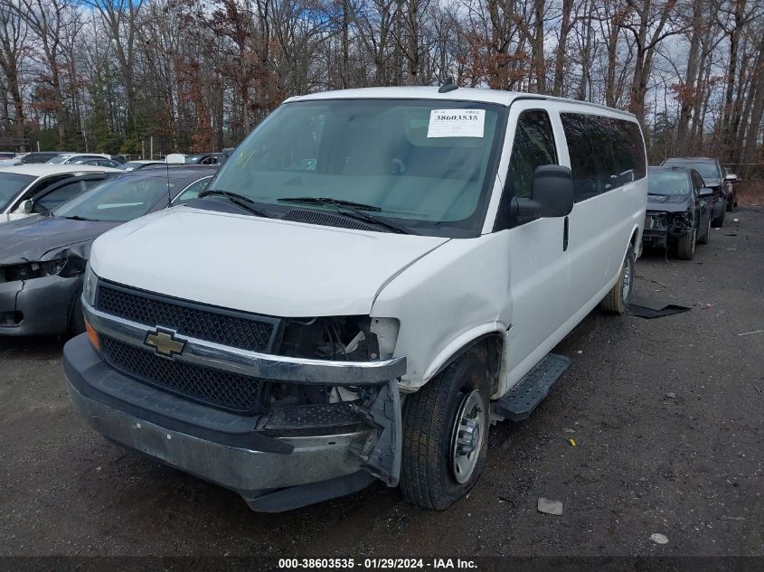 2017 CHEVROLET EXPRESS 3500 LT 1GAZGPFG9H1108664