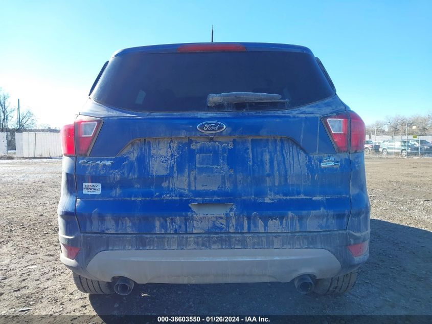 2019 FORD ESCAPE SE - 1FMCU9GD6KUB25624