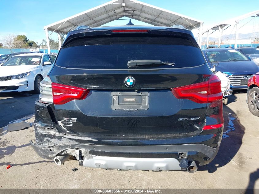 2019 BMW X3 SDRIVE30I - 5UXTR7C53KLE98412