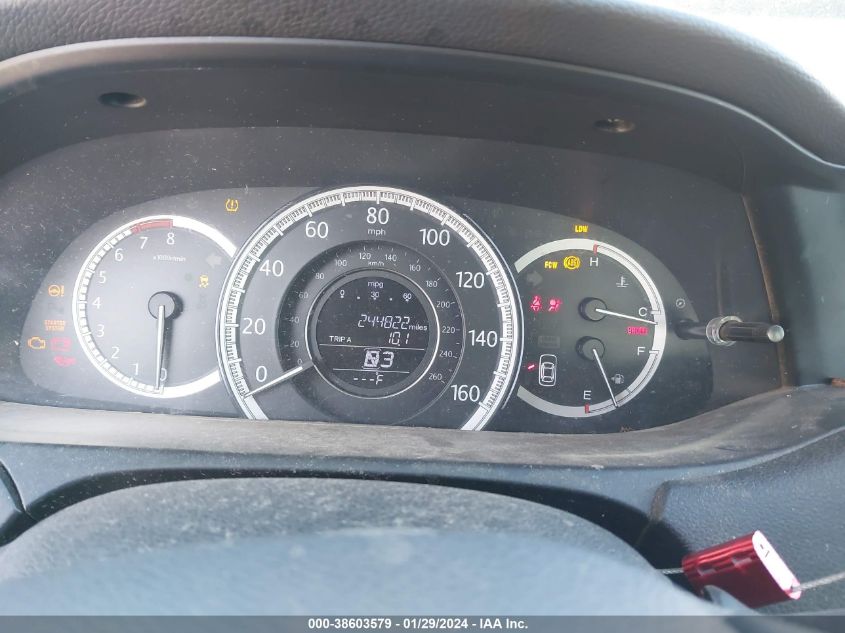 2013 HONDA ACCORD EX-L V-6 - 1HGCR3F84DA031755