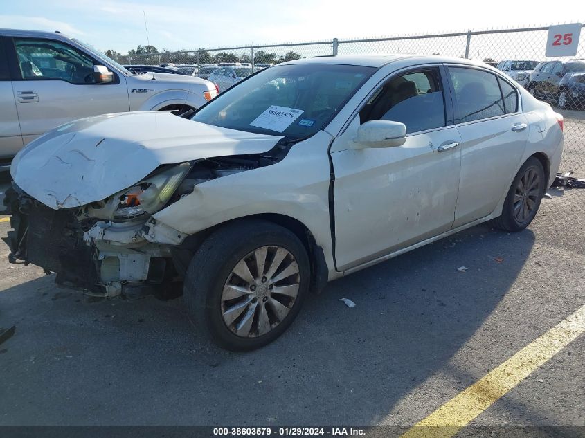 2013 HONDA ACCORD EX-L V-6 - 1HGCR3F84DA031755