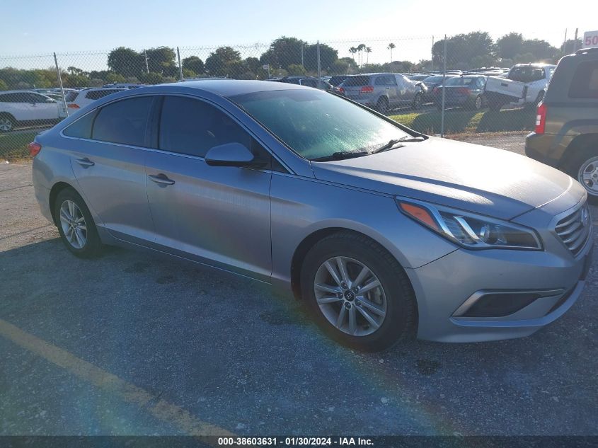 2017 HYUNDAI SONATA ECO - 5NPE24AA8HH538863