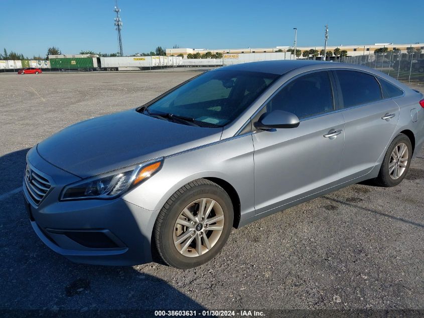 2017 HYUNDAI SONATA ECO - 5NPE24AA8HH538863