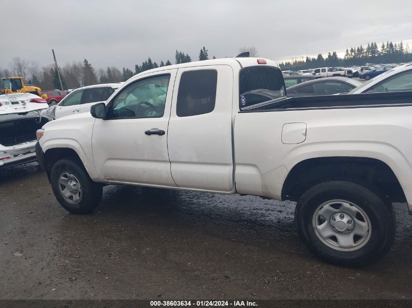 2022 TOYOTA TACOMA SR - 3TYRX5GN4NT046683