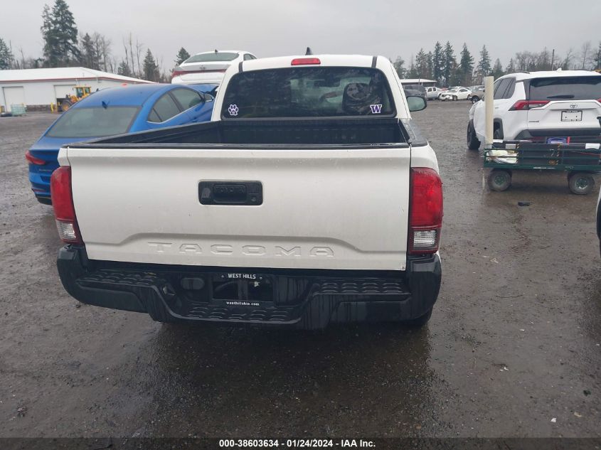 2022 TOYOTA TACOMA SR - 3TYRX5GN4NT046683