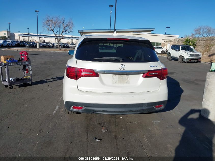 2015 ACURA MDX - 5FRYD3H27FB009320