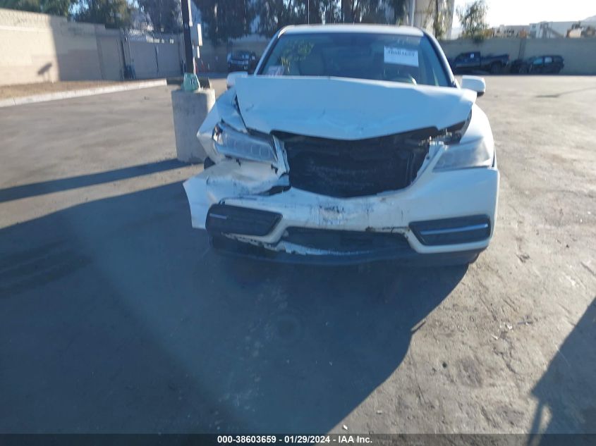 2015 ACURA MDX - 5FRYD3H27FB009320