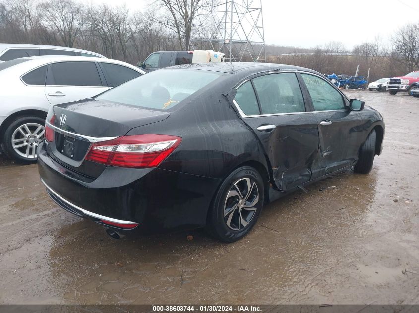 2016 HONDA ACCORD LX - 1HGCR2F33GA184341