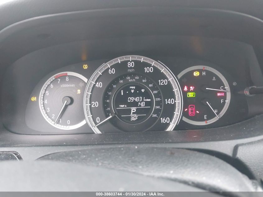 2016 HONDA ACCORD LX - 1HGCR2F33GA184341