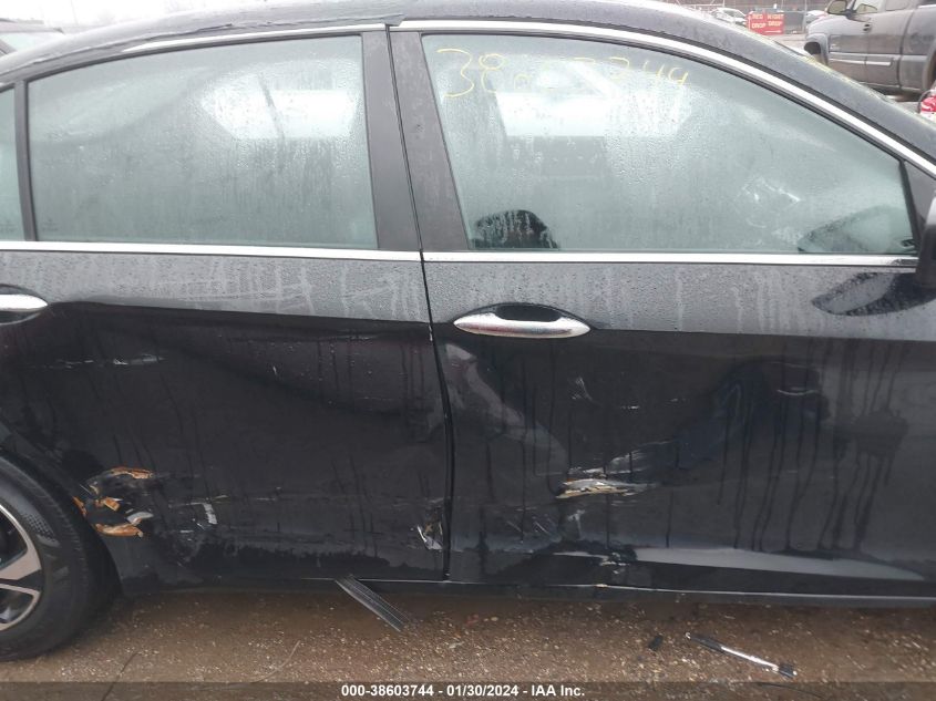 2016 HONDA ACCORD LX - 1HGCR2F33GA184341