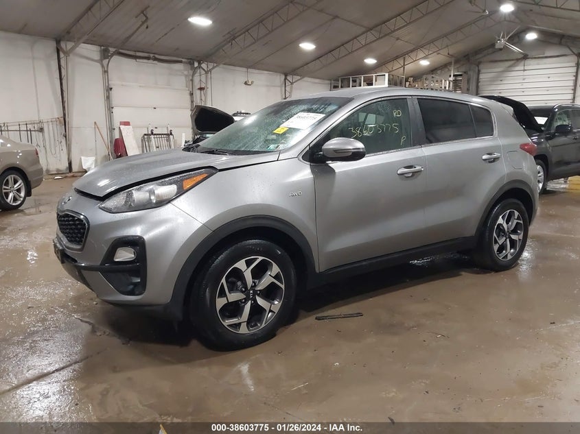 VIN KNDPMCAC7L7670833 2020 KIA SPORTAGE LX