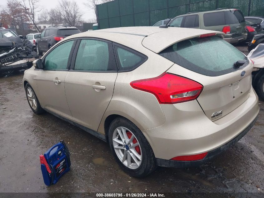 2017 FORD FOCUS SE - 1FADP3K22HL227123