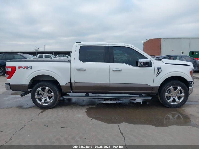 2021 FORD F-150 KING RANCH - 1FTFW1E56MFC62482