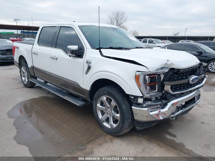 2021 FORD F-150 KING RANCH - 1FTFW1E56MFC62482