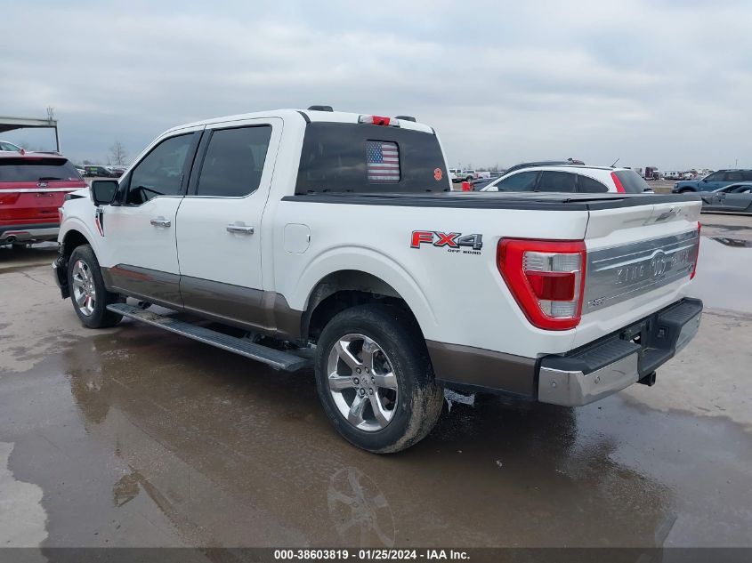 2021 FORD F-150 KING RANCH - 1FTFW1E56MFC62482