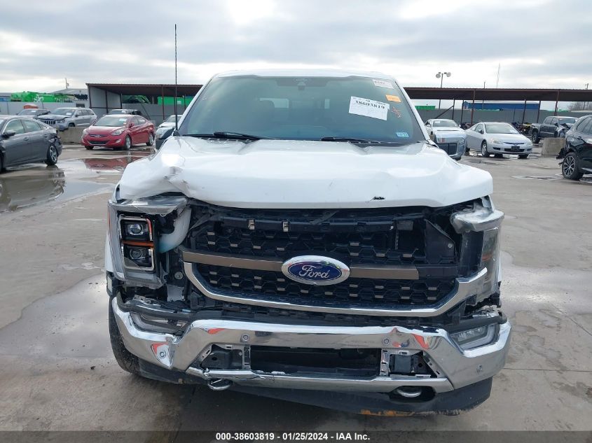 2021 FORD F-150 KING RANCH - 1FTFW1E56MFC62482