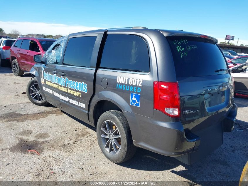 2017 DODGE GRAND CARAVAN SXT - 2C4RDGCG5HR855405