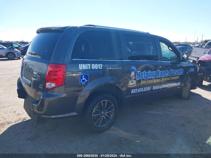 2017 DODGE GRAND CARAVAN SXT - 2C4RDGCG5HR855405