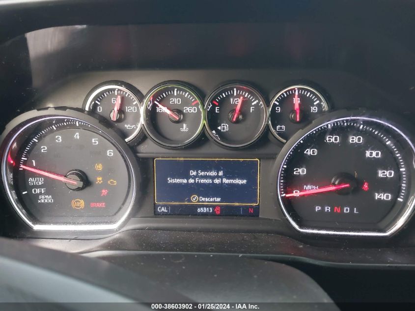 2019 CHEVROLET SILVERADO 1500 LTZ - 1GCPWEED7KZ328634