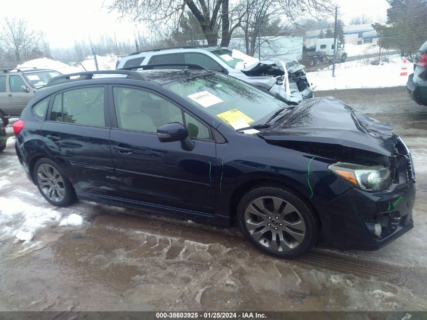 2015 SUBARU IMPREZA 2.0I SPORT LIMITED - JF1GPAV66FH232423