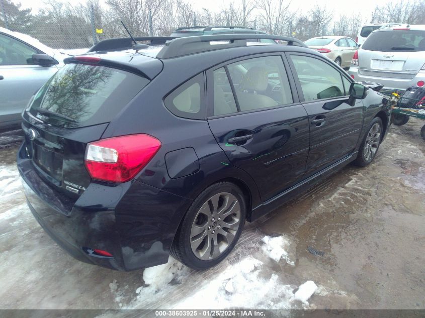 2015 SUBARU IMPREZA 2.0I SPORT LIMITED - JF1GPAV66FH232423