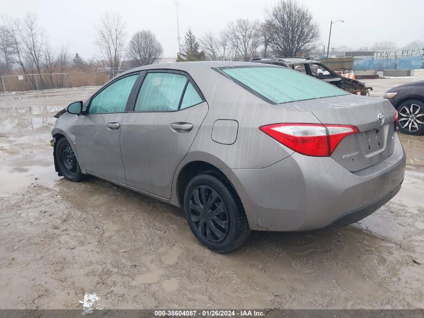 2015 TOYOTA COROLLA L/LE/LE PLS/PRM/S/S PLS - 2T1BURHE6FC383734