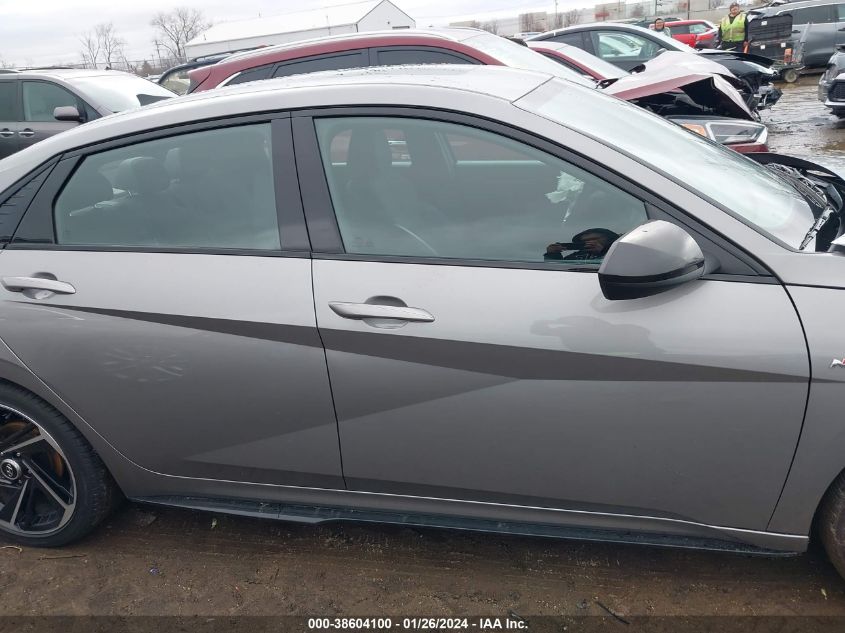 2023 HYUNDAI ELANTRA N LINE - KMHLR4AF1PU499791