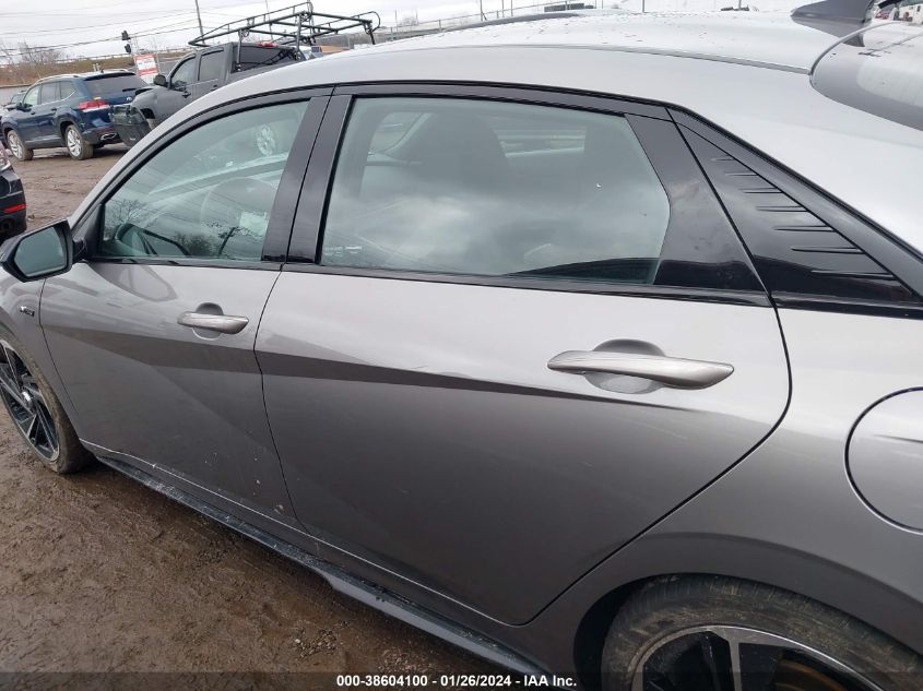 2023 HYUNDAI ELANTRA N LINE - KMHLR4AF1PU499791