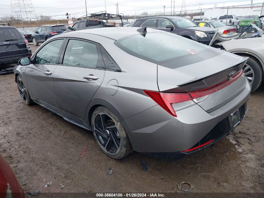 2023 HYUNDAI ELANTRA N LINE - KMHLR4AF1PU499791