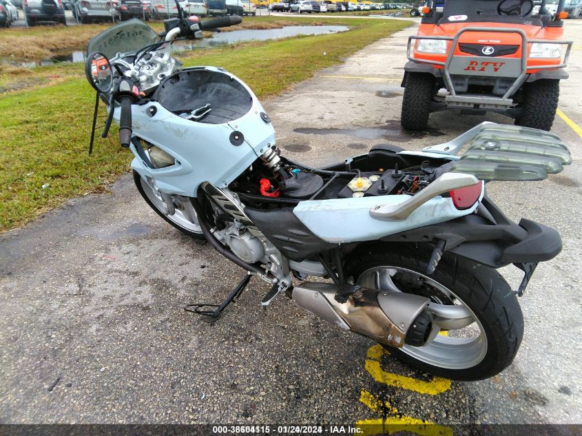 2003 BMW F650 CS WB10184A33ZH15238