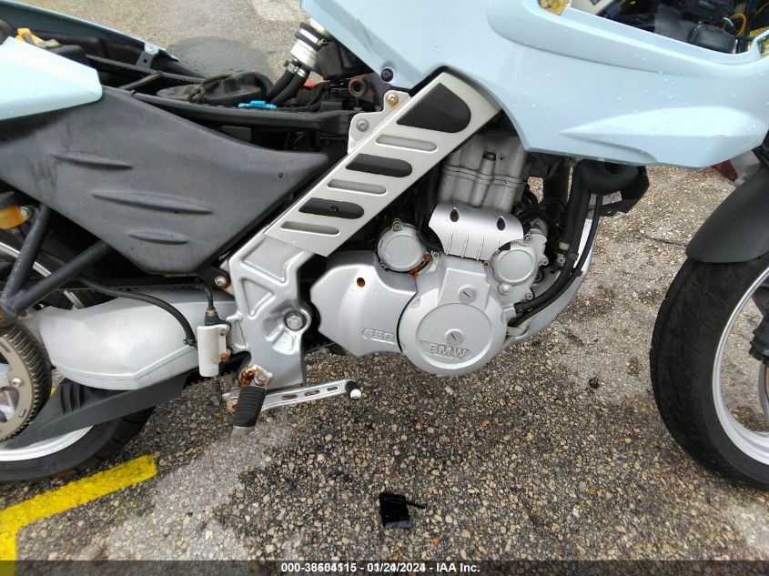 2003 BMW F650 CS WB10184A33ZH15238