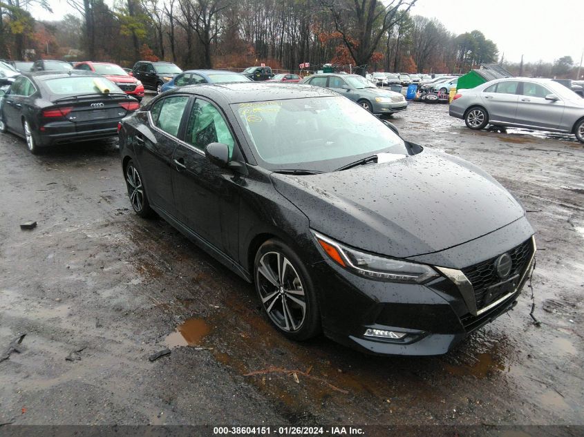 2022 NISSAN SENTRA SR - 3N1AB8DV2NY315532