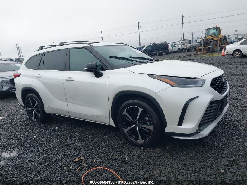 2021 TOYOTA HIGHLANDER XSE - 5TDLZRBH6MS116316