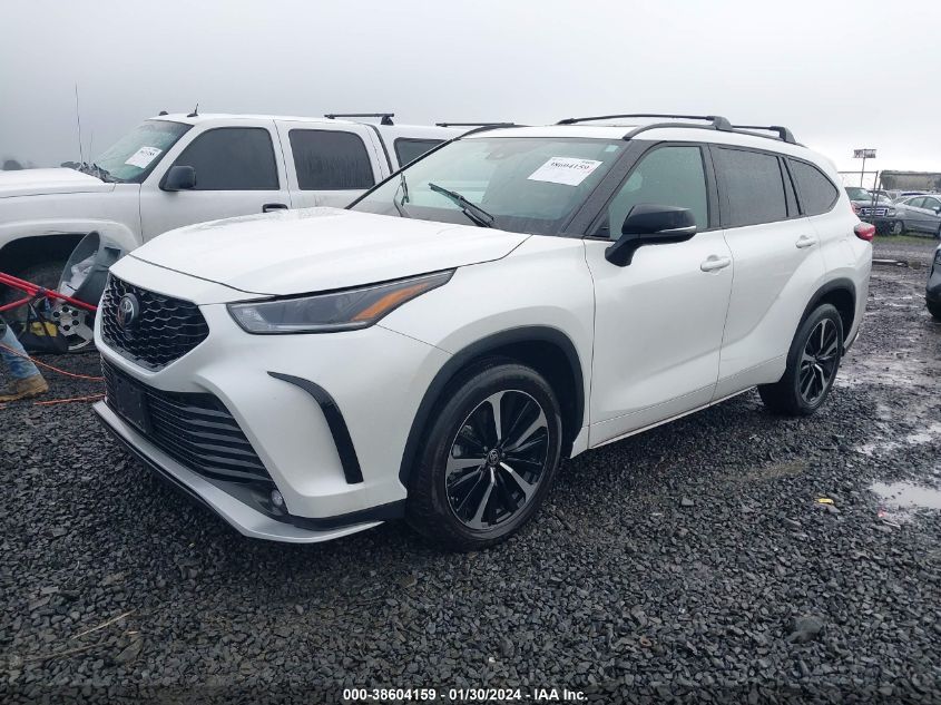 2021 TOYOTA HIGHLANDER XSE - 5TDLZRBH6MS116316