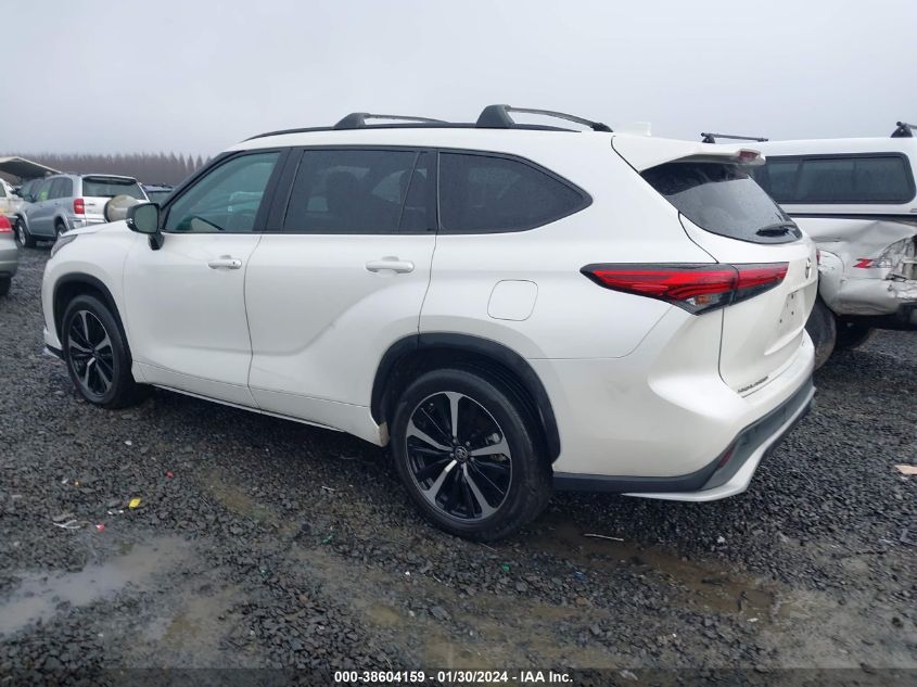 2021 TOYOTA HIGHLANDER XSE - 5TDLZRBH6MS116316