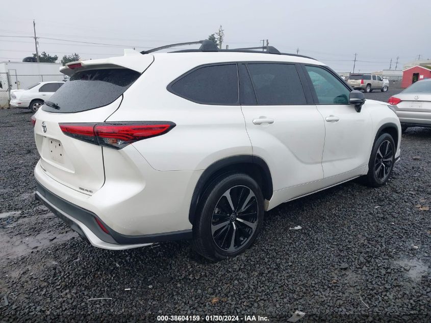 2021 TOYOTA HIGHLANDER XSE - 5TDLZRBH6MS116316