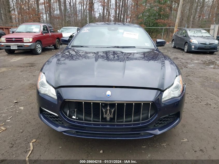 2017 MASERATI QUATTROPORTE S Q4 GRANLUSSO ZAM56RRL4H1257069