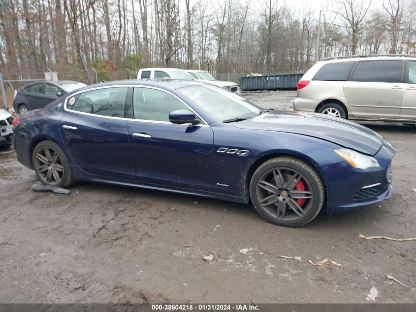 2017 MASERATI QUATTROPORTE S Q4 GRANLUSSO ZAM56RRL4H1257069