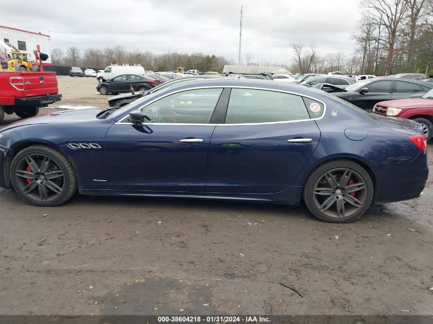 2017 MASERATI QUATTROPORTE S Q4 GRANLUSSO ZAM56RRL4H1257069