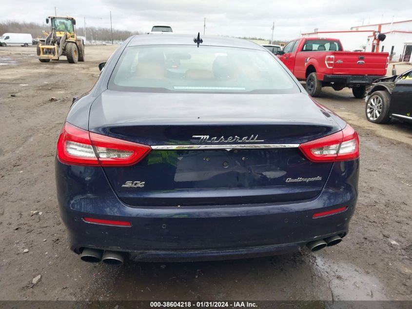 2017 MASERATI QUATTROPORTE S Q4 GRANLUSSO ZAM56RRL4H1257069