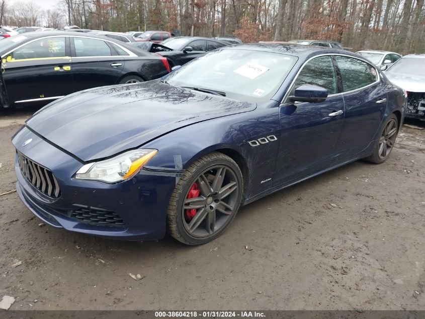 2017 MASERATI QUATTROPORTE S Q4 GRANLUSSO ZAM56RRL4H1257069