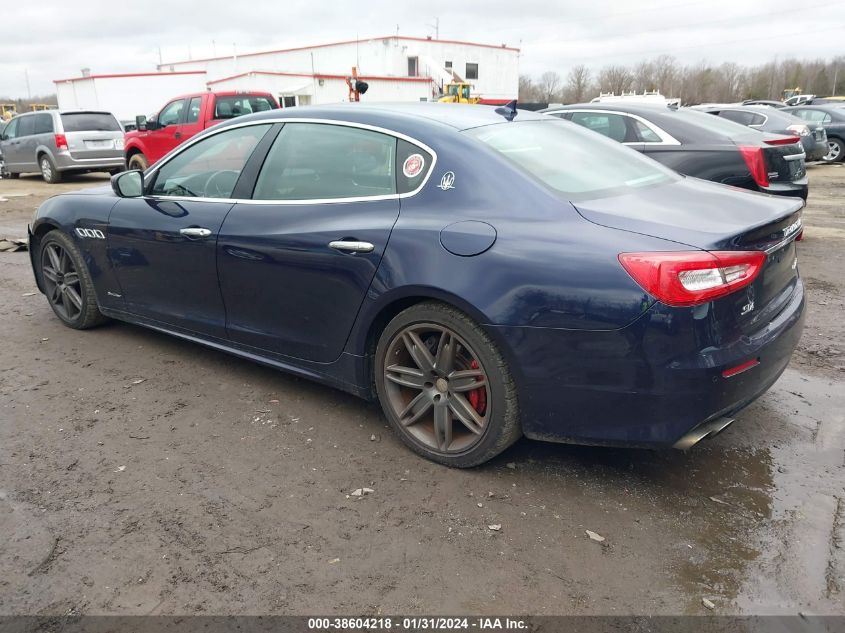 2017 MASERATI QUATTROPORTE S Q4 GRANLUSSO ZAM56RRL4H1257069